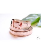 MIMA FSHN rose gold női bőr öv 15mm